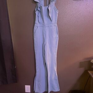 Light Denim Jumpsuit